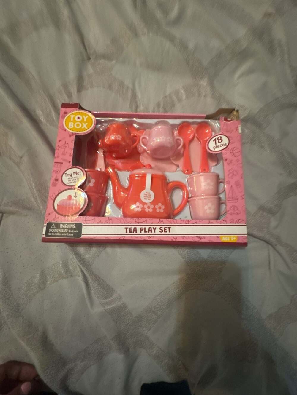 Toy Box 18-Piece Tea Play Set